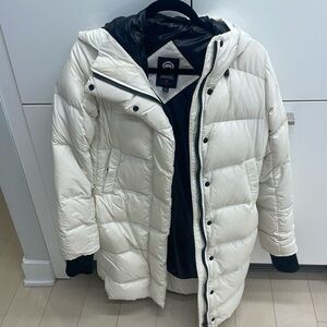 Canada Goose Alliston Packable Down Jacket - White / S (4-6)
